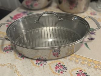 Princess Heritage Stainless Steel 5qts Oval