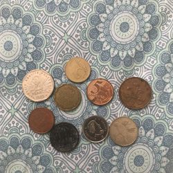 Monedas De Colección De Diferentes Países