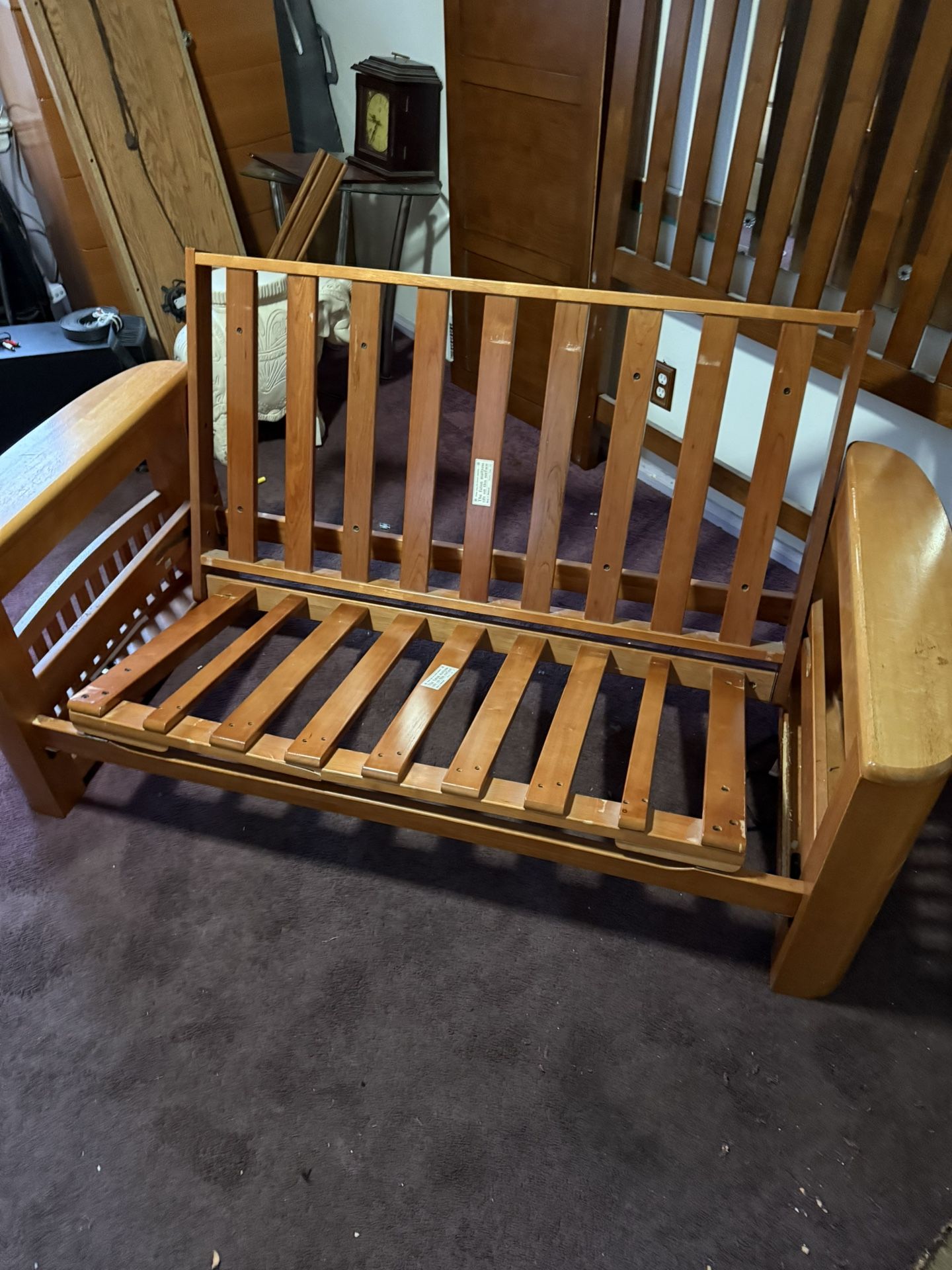Portofino Cherry Futon Daybed ( Full)