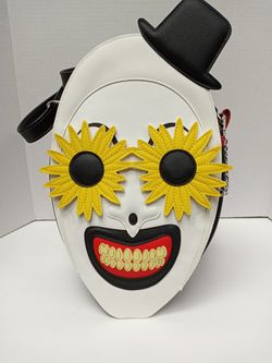 Flower Glasses Art The Clown Bag/Purse