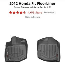 Honda Fit:WeatherTech Floor Mat