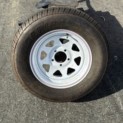Spare Trailer Tire