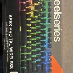 Brand New!!! Wireless Steelseries Pro TKL Gaming Keyboard