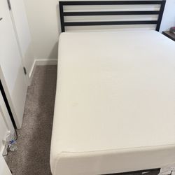 Queen Size Bed Frame + Mattress for Sale