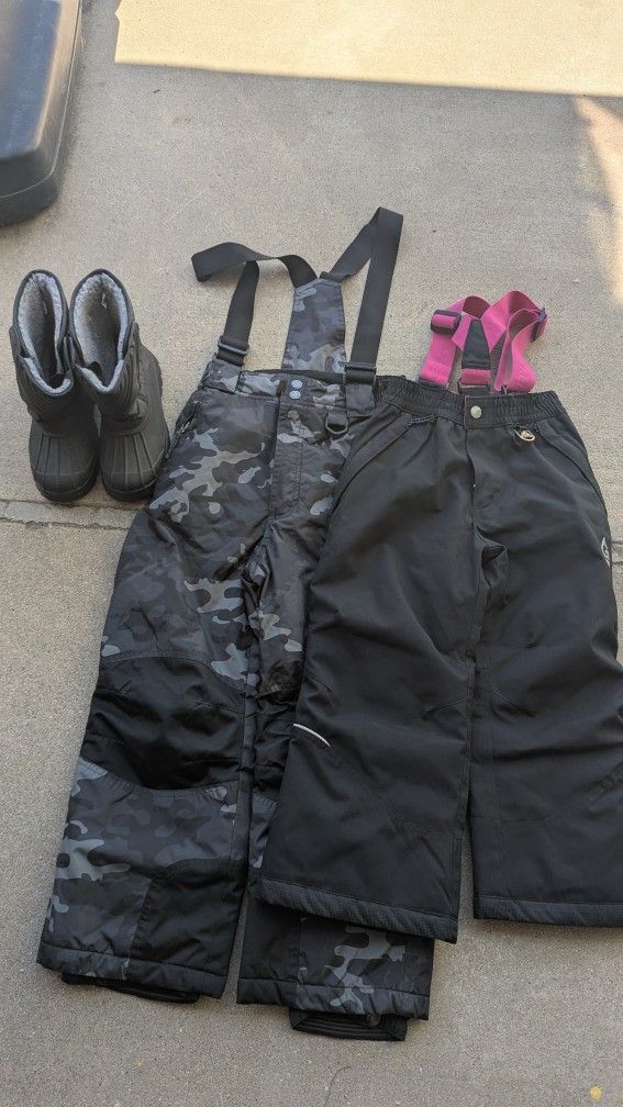 Kids - Snow Pants and Boots