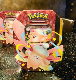 Pokémon TCG Mega Clefable ex Tin,  2 available