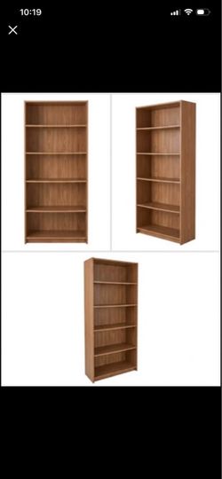 Shelf wood bookcase