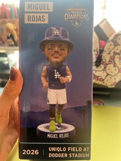 Miguel Rojas bobble head dodgers