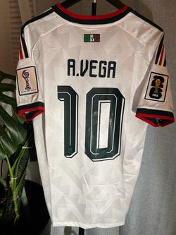 Mexico Jersey-Vega #10 with WC patches