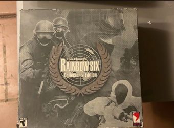 Tom Clancy's Rainbow Six Collector's Edition gaming set
