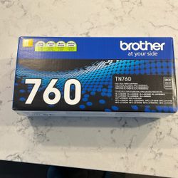 Brother TN 760 Black.     4X 