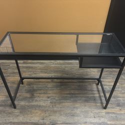 Ikea VITTSJÖ Black Laptop Table/Desk