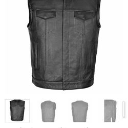 Vance  Leather Vest
