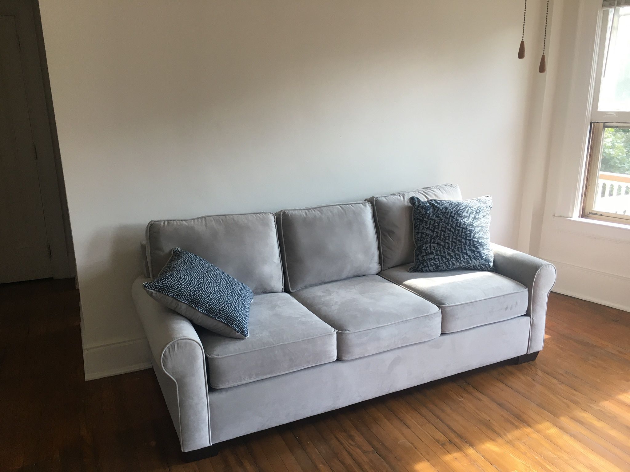 Soft, Light Gray Couch
