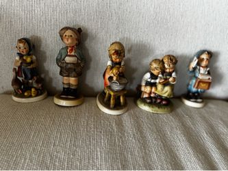 5 German Hummel Figurines