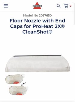  Bissell Nozzle Cap Assembly