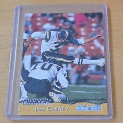 1993 Pro Set John Carney San Diego Chargers #376