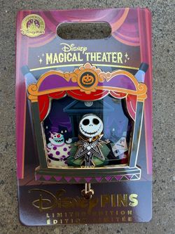 Disneyland Magical Theater Pin- October Jack Skellington