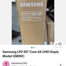 LED Samsung Displays 