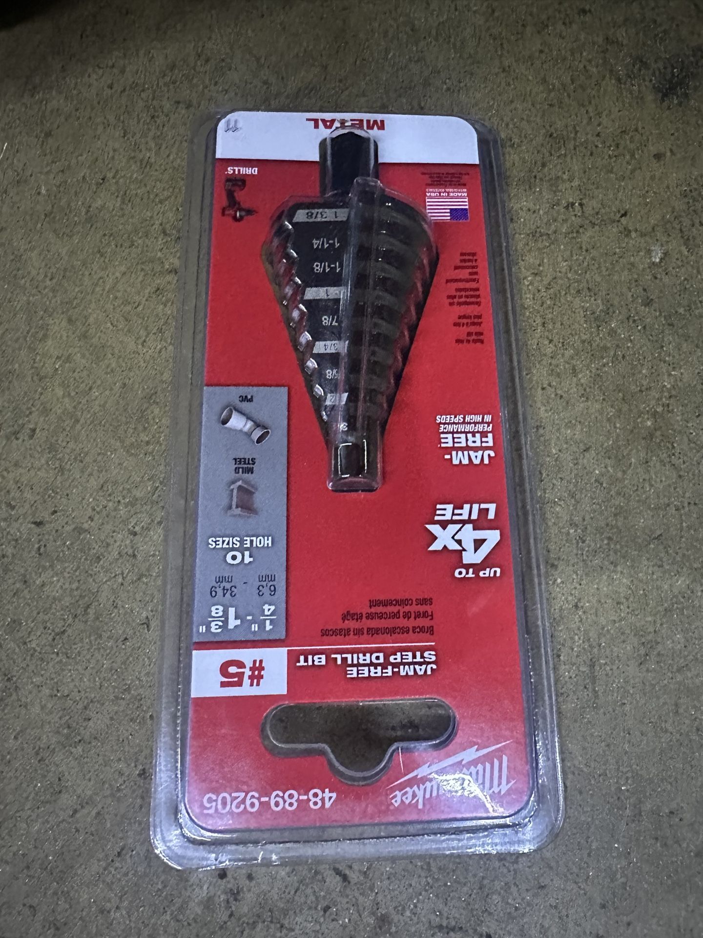 Milwaukee Step Bit 