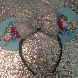 Frozen Minnie ears