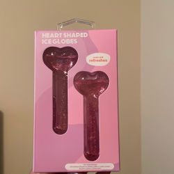 Heart Shaped  Ice Globes 