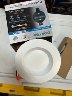 6“ LED retrofit down lights