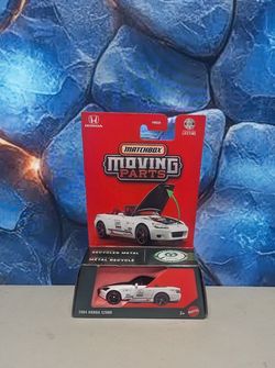MATCHBOX Moving Parts Release J 2026 2004 HONDA S2000 WHITE
