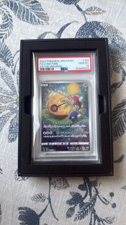 Pokemon  slab 10.  FA/lunatone