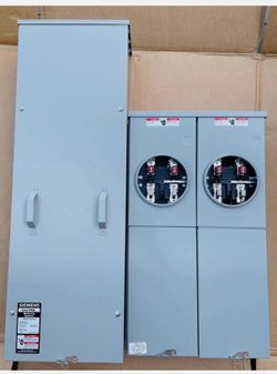 Siemens WEPK4212 400A 2 Meter Socket Panel