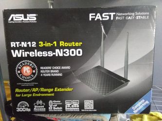 3-in-one router. (New)