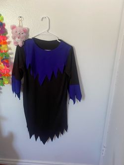 Black and Blue Halloween Costume