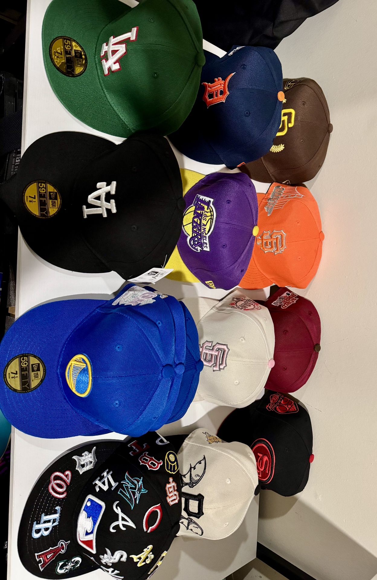 Fitted Hats Size 7 1/8