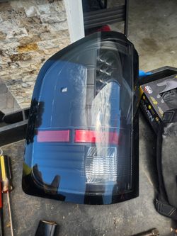 Silverado back drivers side rear light