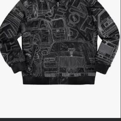 FTP leather big body jacket