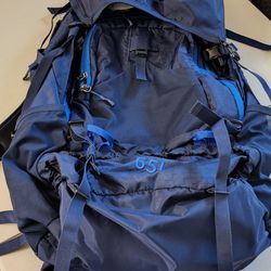 Ozark Trail 65L Stavern Hiking Backpack with Rain Cover Hydration Compatible