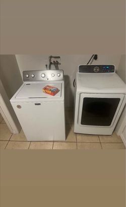 Washer and dryer set