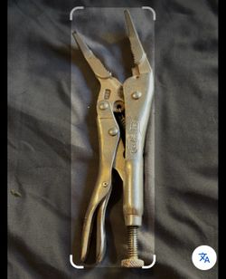 Peterson vintage Vise-Grip locking pliers,