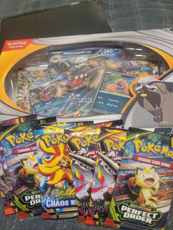 Pokémon TCG Mabosstiff ex Box with Booster Packs