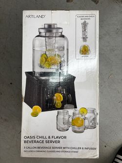 Artland Oasis Chill & Flavor Beverage Server Set