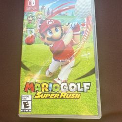 Mario Golf Super Rush Nintendo Switch Game
