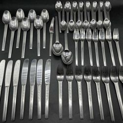  Vintage 48pc Supreme Cutlery (Japan) flatware set