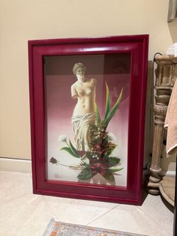 3D canvas painting in frame FREE