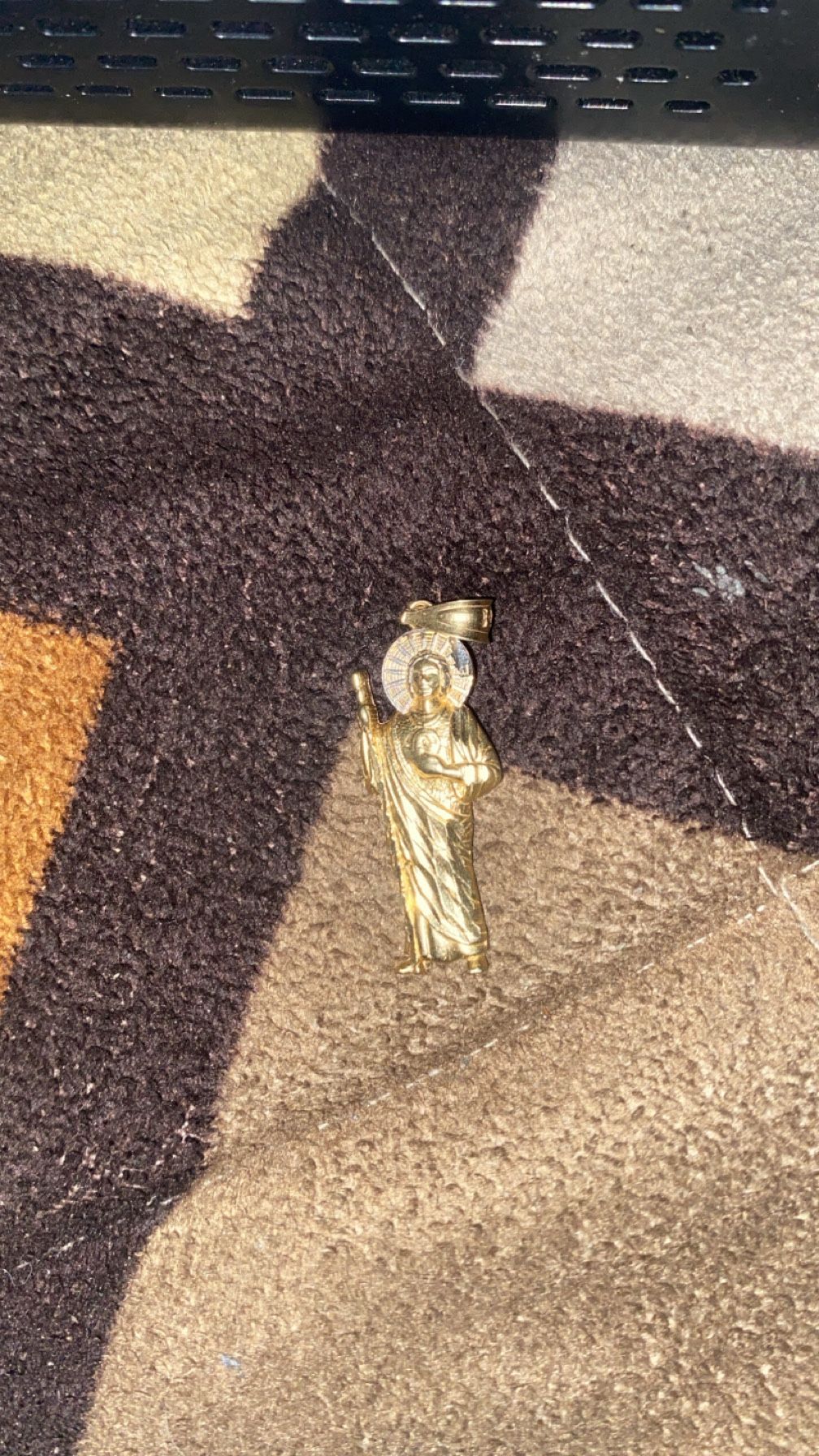 San Judas Pendant 14k
