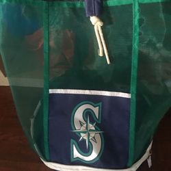 New in Package camping bag with little cooler under and easy to carry all ur stuff. Mariners!!!