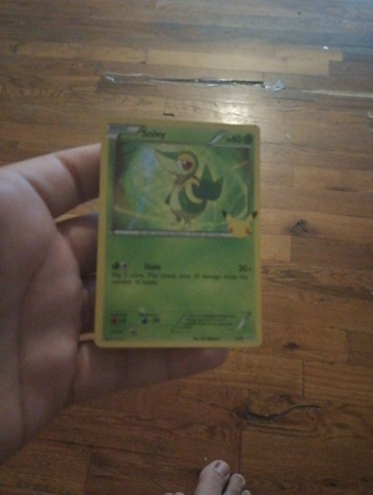 Snivy 2021 Pokemon Card