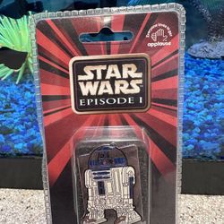 Star Wars Applause Cloisonne Episode I R2-D2 Collectible Pin Vintage New Sealed!