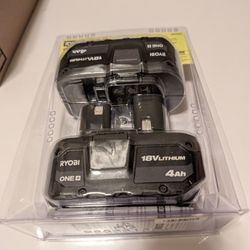 Ryobi 4aH Battery x1 - New