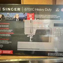 SINGER HD6700 Electronic Sewing Machine - Gray
