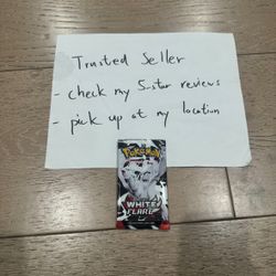 $7.25 each Pokemon white flare Booster Pack - 10 Cards/Pack - SEALED
